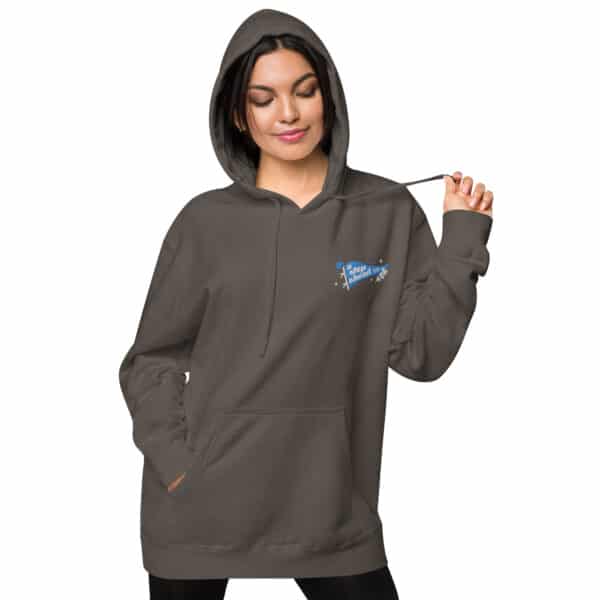 Unisex pigment-dyed hoodie - Image 4