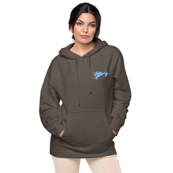 Unisex pigment-dyed hoodie - Image 2