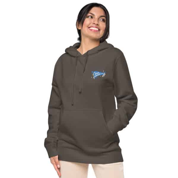 Unisex pigment-dyed hoodie - Image 5